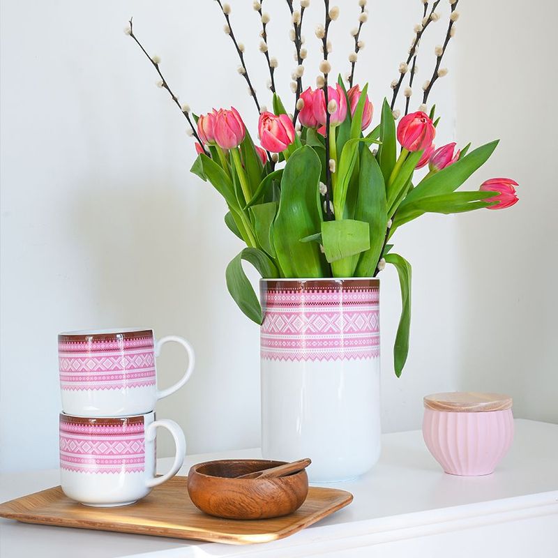 Vase 20cm Rosa