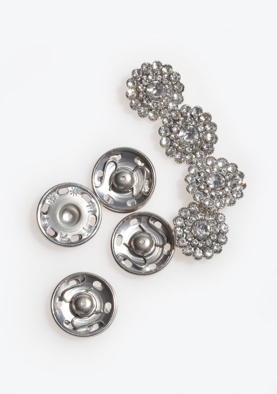 PetiteKnit - Blingknapp/Trykknapp Liten
