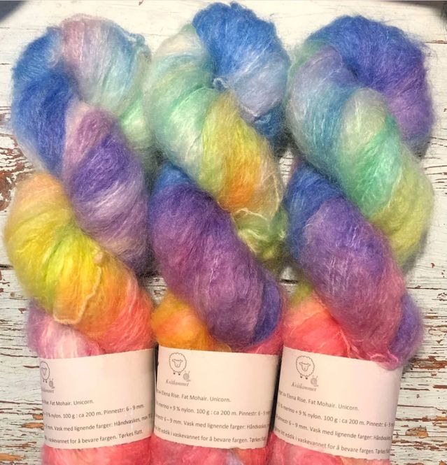 Hovedbilde Fat mohair Unicorn